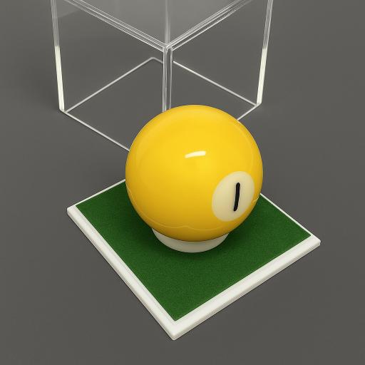 Premium Snooker Ball Display Case