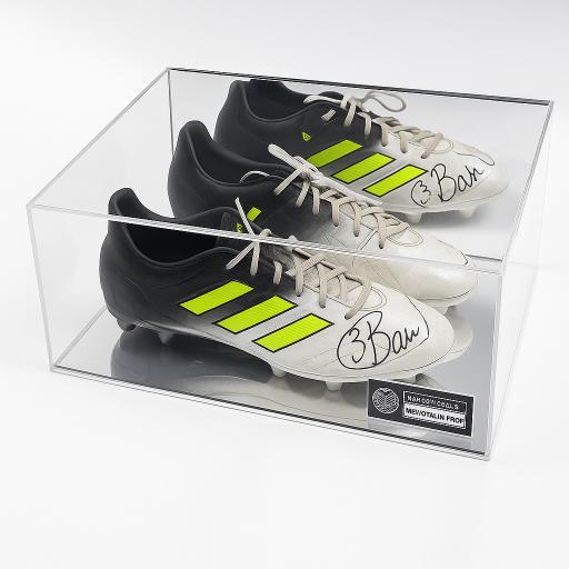 Football Boot Display Case (Double)- With Mirror Back