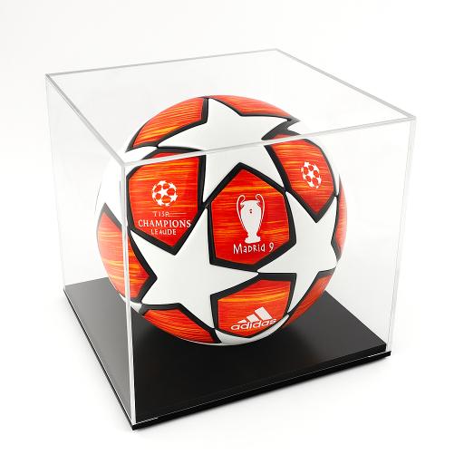 Football Display Case - 25MM Raised Base