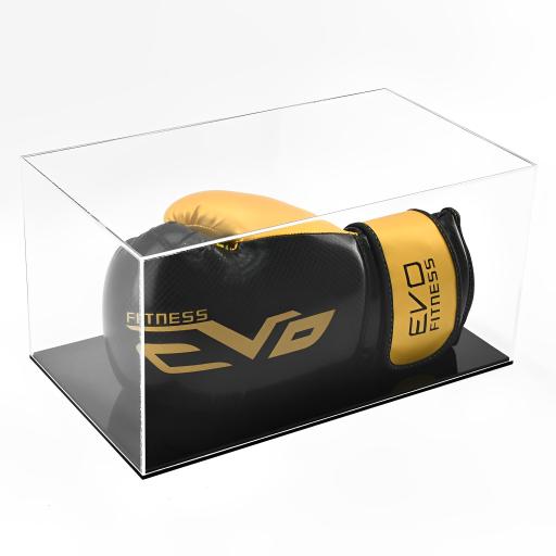 Boxing Glove Display Case - Single Landscape Colour Base