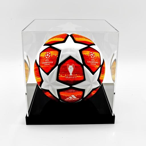 Football Display Case - 25MM Raised Base