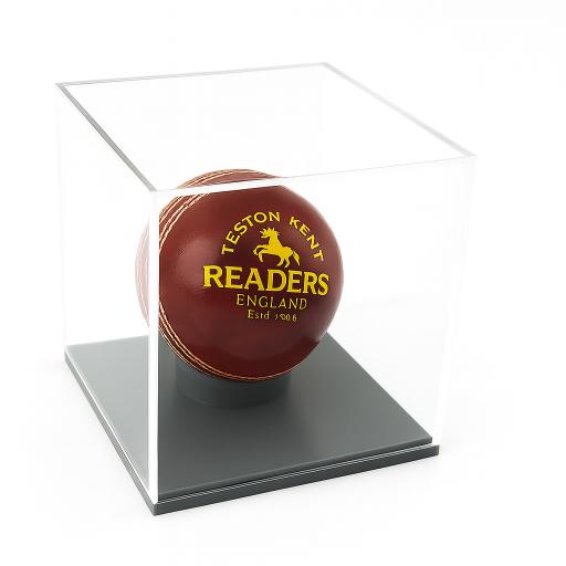 Cricket / Tennis Ball Display Case Colour Base