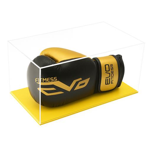 Boxing Glove Display Case - Single Landscape Colour Base